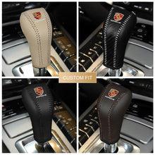 Funda para palanca de cambios Porsche Cayenne Heritage – Cuero de microfibra cosido a mano