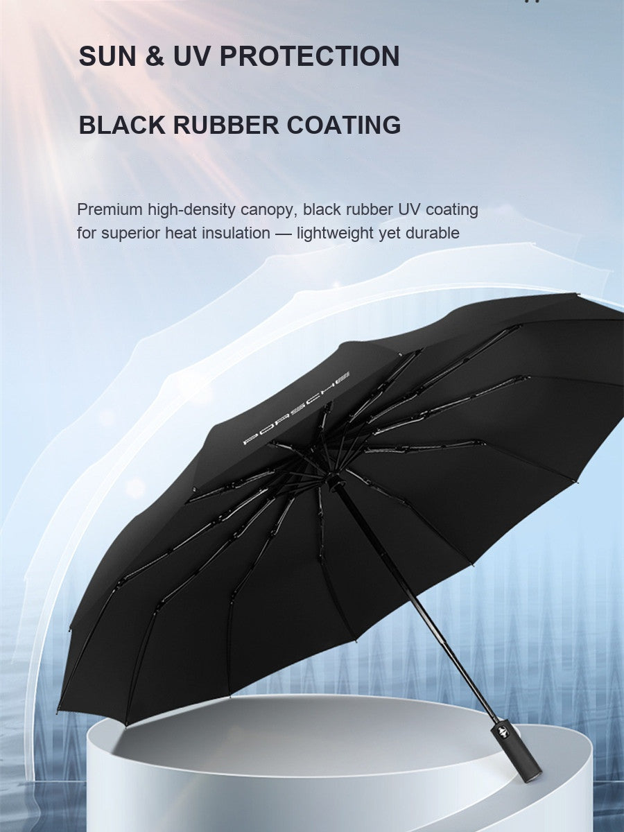 Porsche Automatic Folding Umbrella - Original 12 Rib Windproof