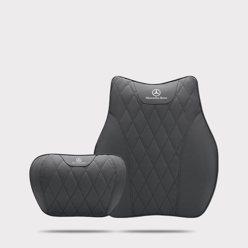 Mercedes-Benz Headrest & Lumbar Support Cushion Set