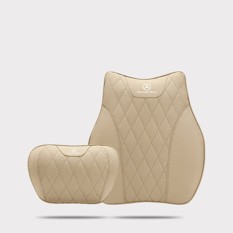 Mercedes-Benz Headrest & Lumbar Support Cushion Set