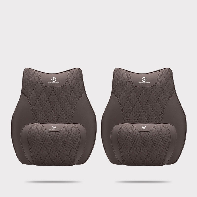 Mercedes-Benz Headrest & Lumbar Support Cushion Set