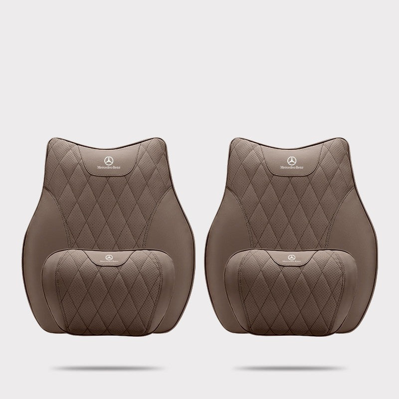 Mercedes-Benz Headrest & Lumbar Support Cushion Set