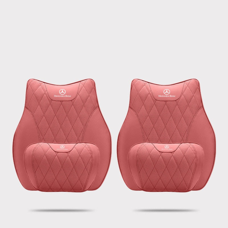 Mercedes-Benz Headrest & Lumbar Support Cushion Set