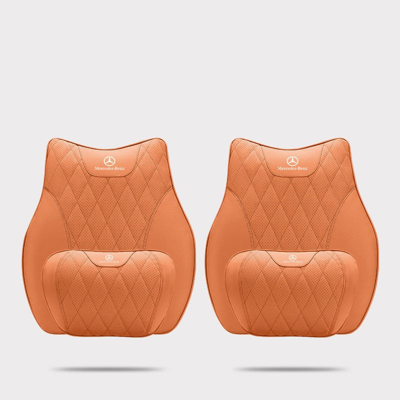 Mercedes-Benz Headrest & Lumbar Support Cushion Set