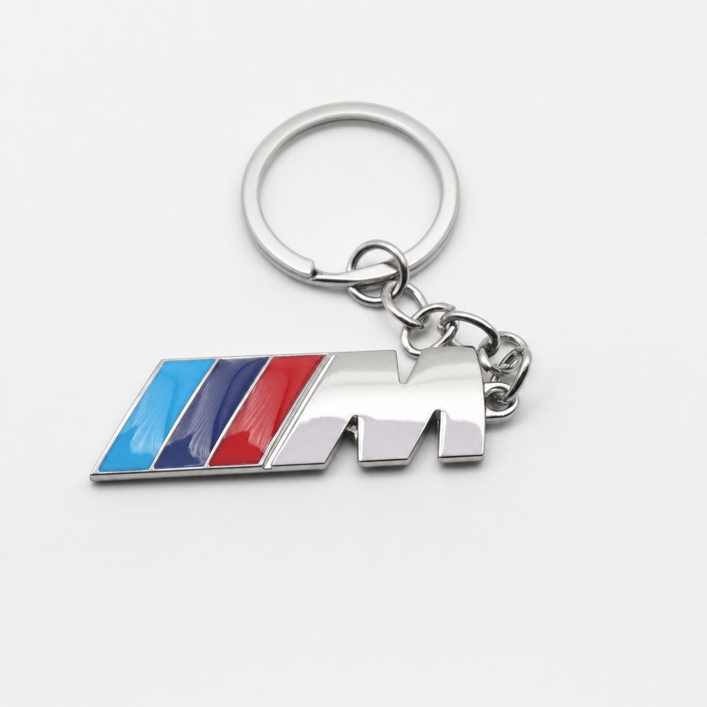 BMW M keychain pendant