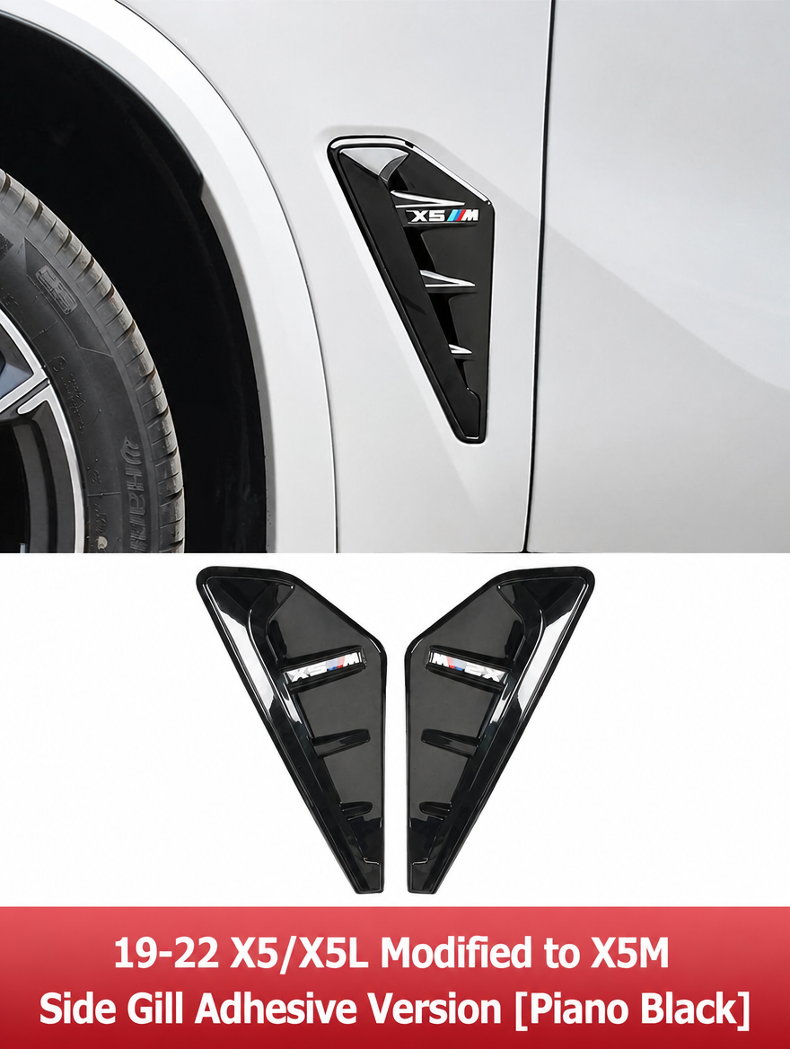 Накладки на боковые крылья в стиле M для BMW X5/X6/X3