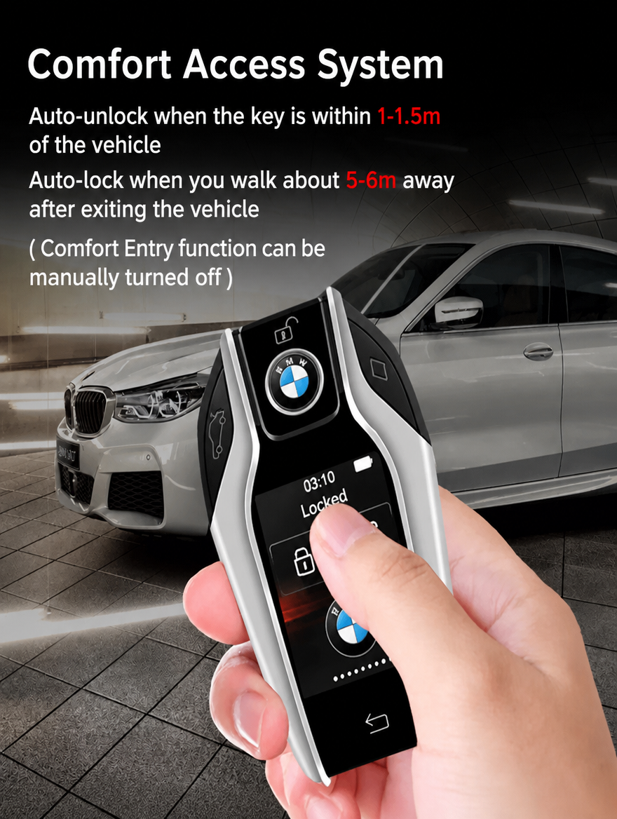 BMW Smart Key Blade Replacement & LCD Upgrade Service