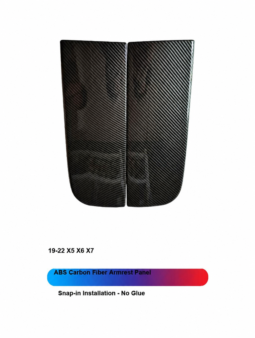 BMW 3/5/7 Series iX3 X4 X5 X6 GT Carbon Fiber Armrest Box Cover