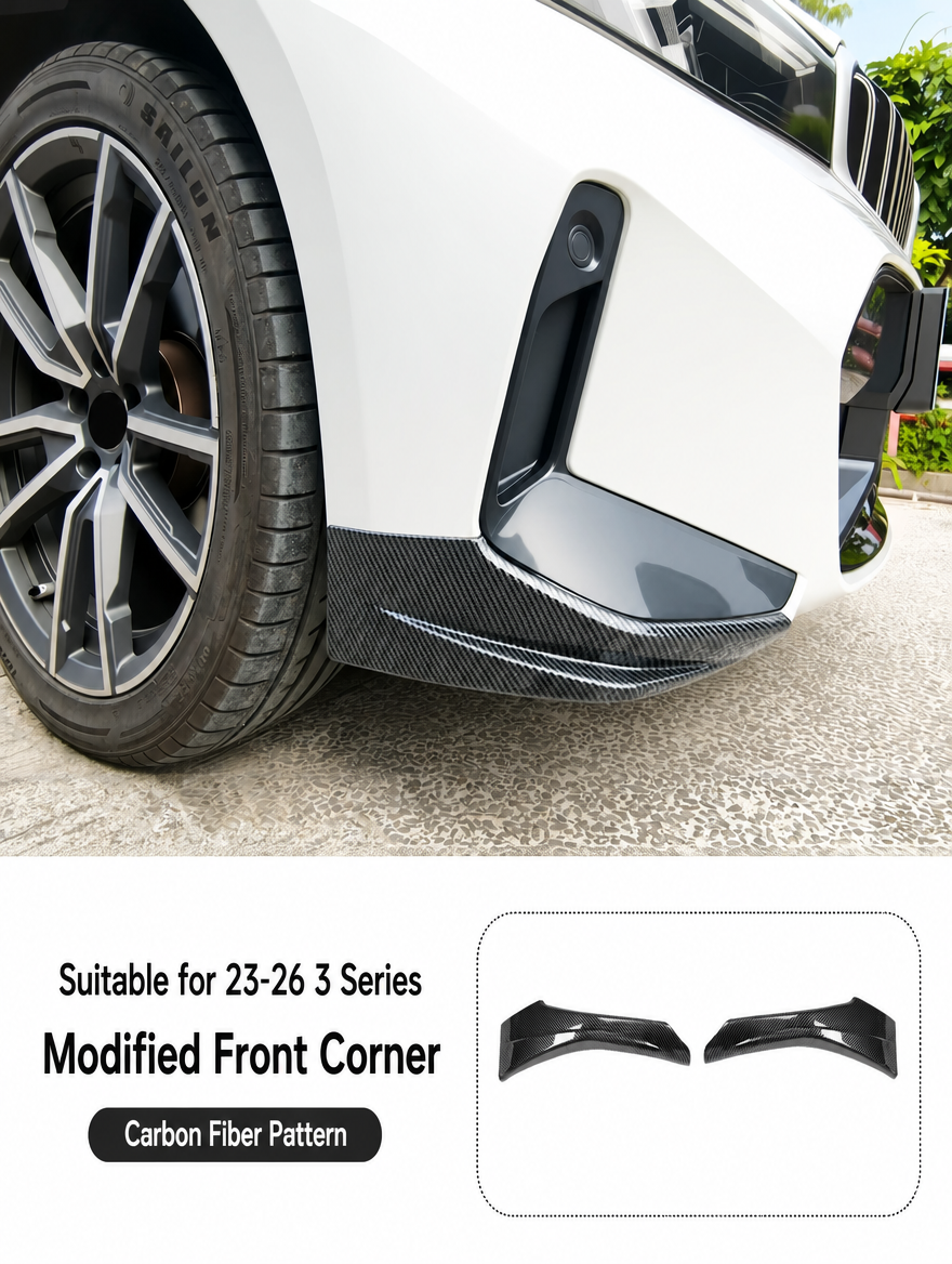 BMW 3 Series Carbon Fiber Bumper Corner Trim