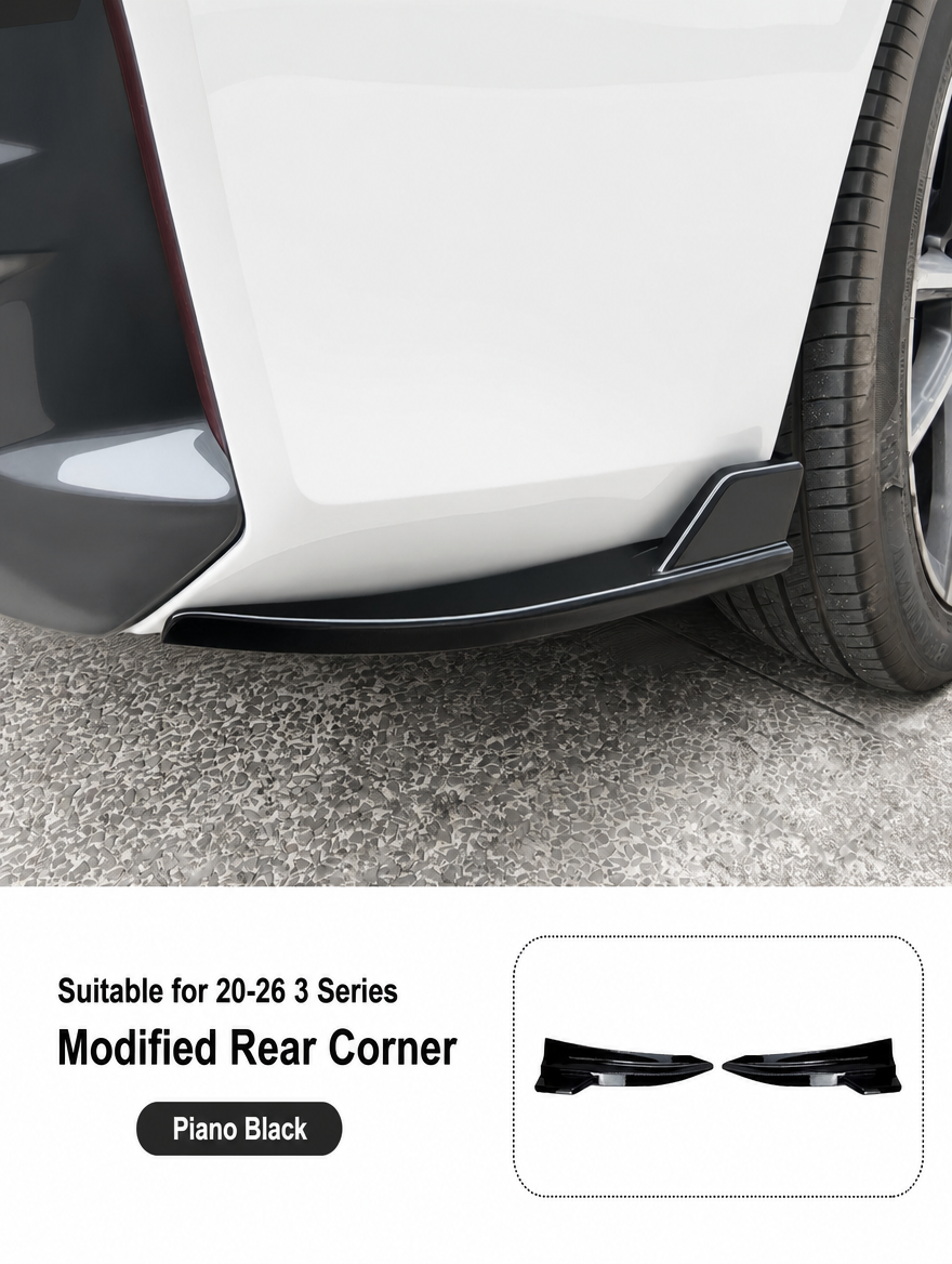 BMW 3 Series Carbon Fiber Bumper Corner Trim
