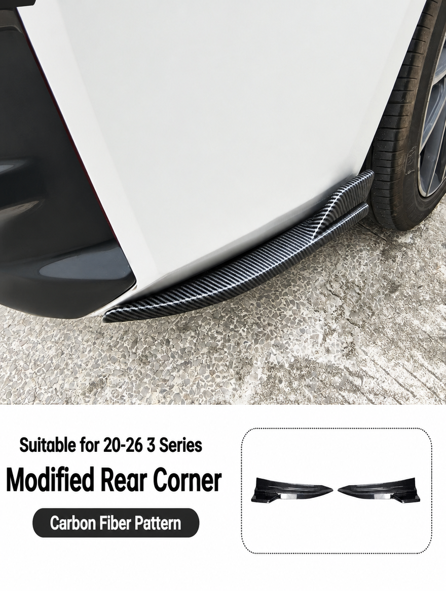BMW 3 Series Carbon Fiber Bumper Corner Trim