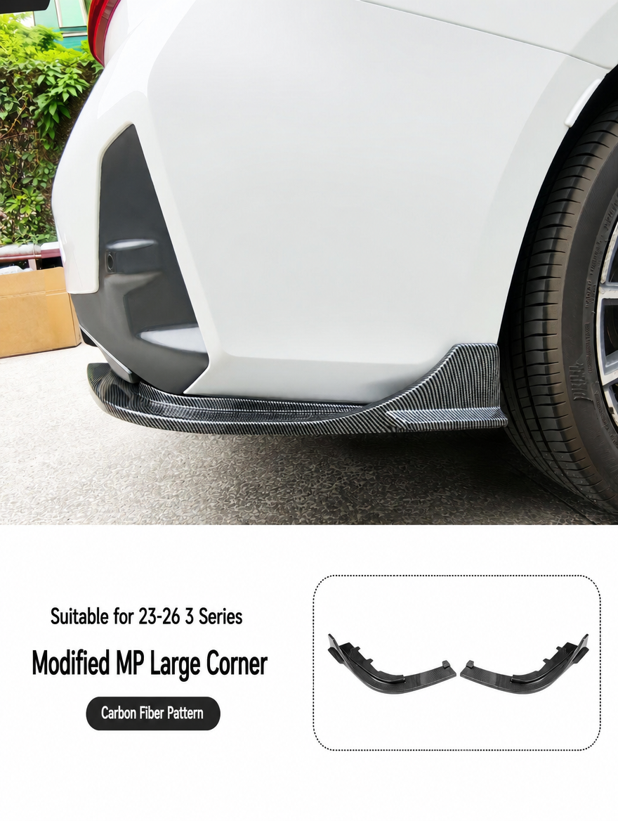 BMW 3 Series Carbon Fiber Bumper Corner Trim