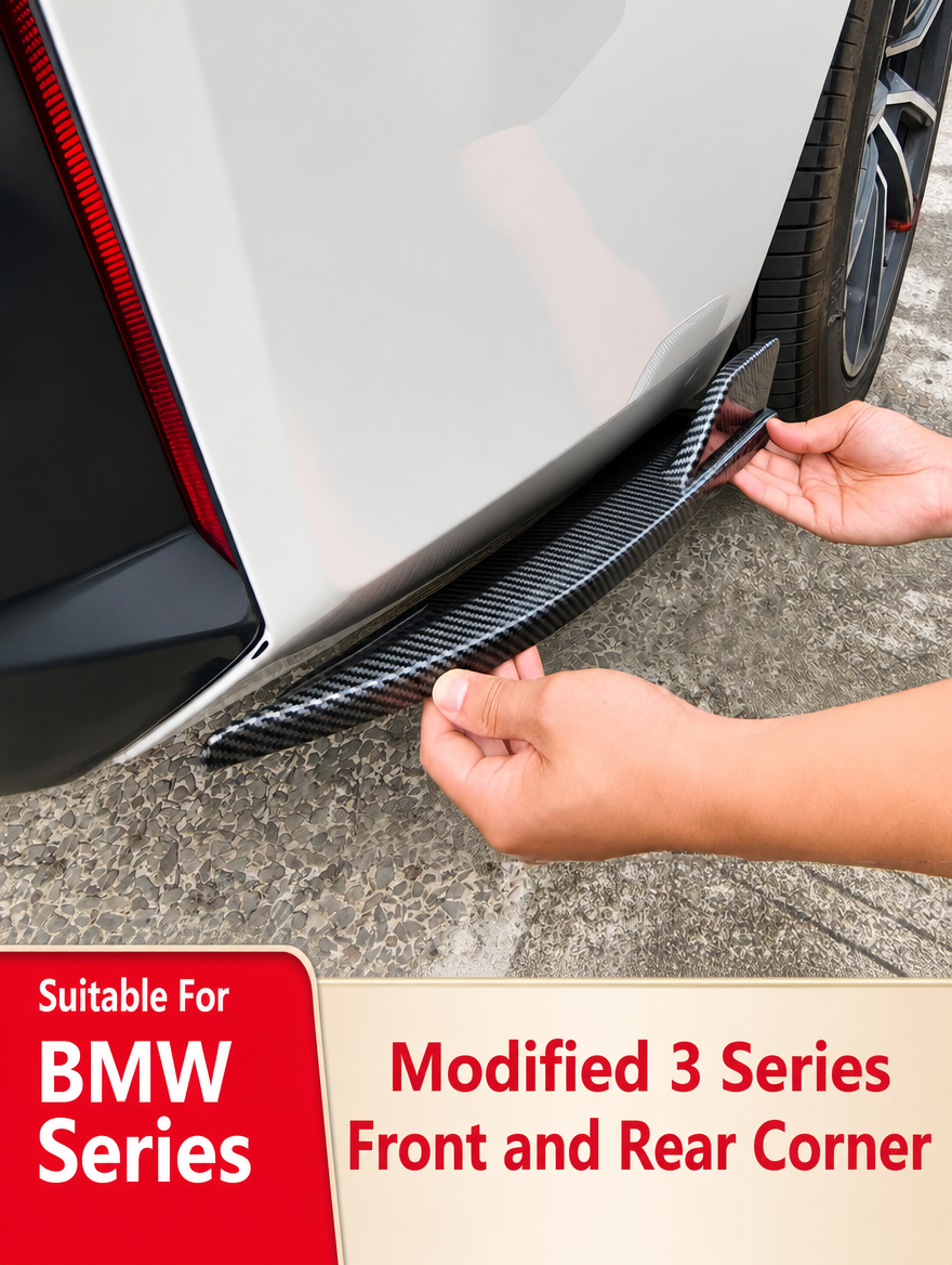 BMW 3 Series Carbon Fiber Bumper Corner Trim