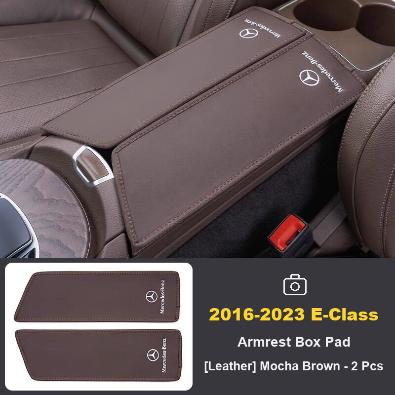 Mercedes-Benz Armrest Box Protector - Leather Interior Trim Cover