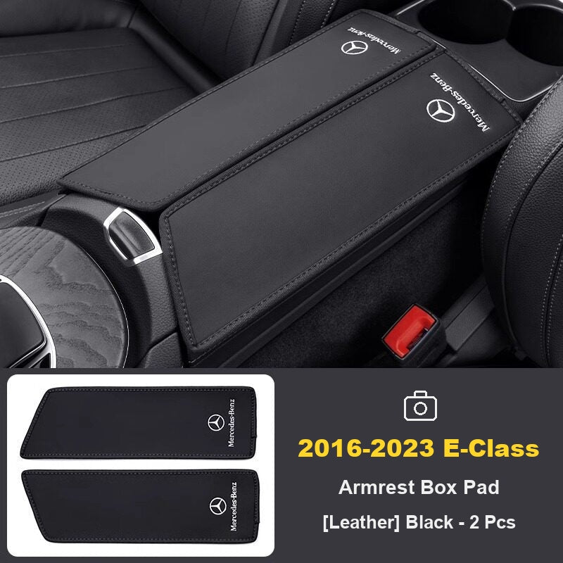 Mercedes-Benz Armrest Box Protector - Leather Interior Trim Cover