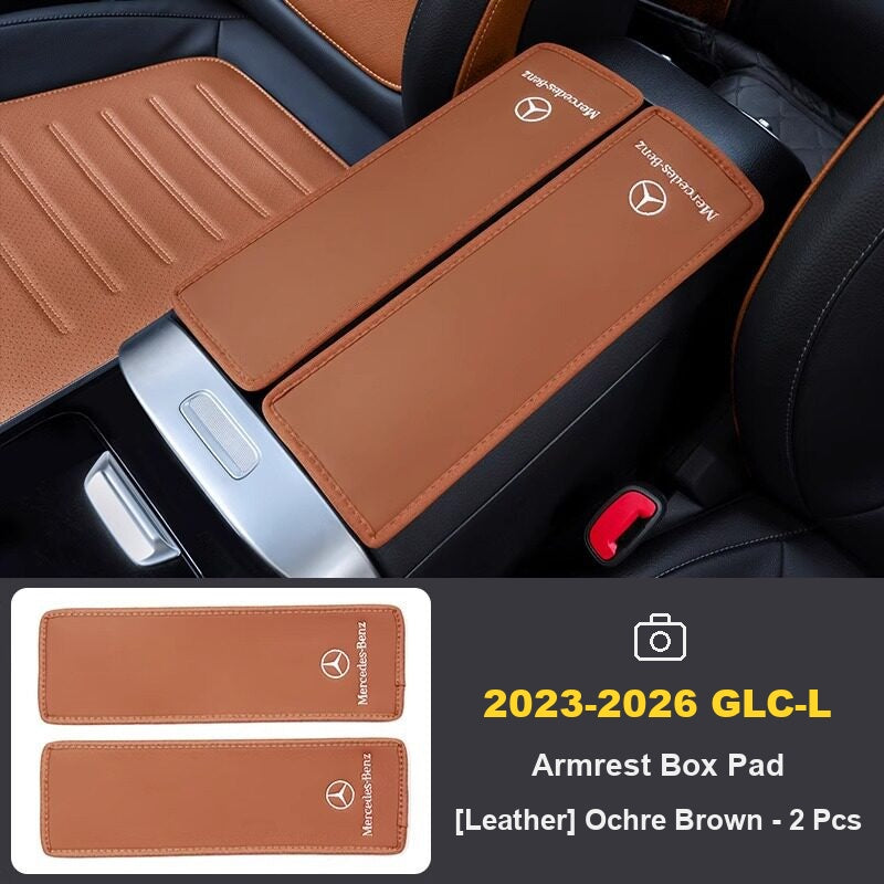 Mercedes-Benz Armrest Box Protector - Leather Interior Trim Cover