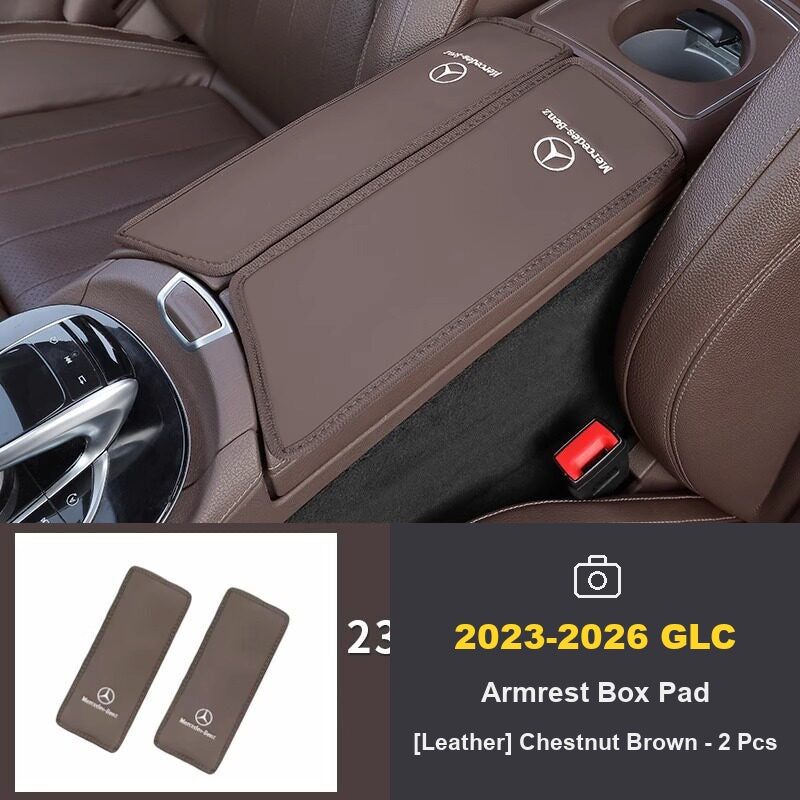 Mercedes-Benz Armrest Box Protector - Leather Interior Trim Cover