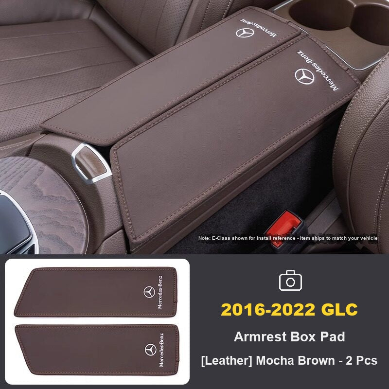Mercedes-Benz Armrest Box Protector - Leather Interior Trim Cover