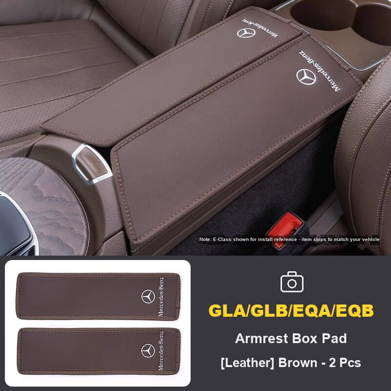 Mercedes-Benz Armrest Box Protector - Leather Interior Trim Cover