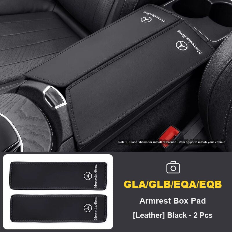 Mercedes-Benz Armrest Box Protector - Leather Interior Trim Cover