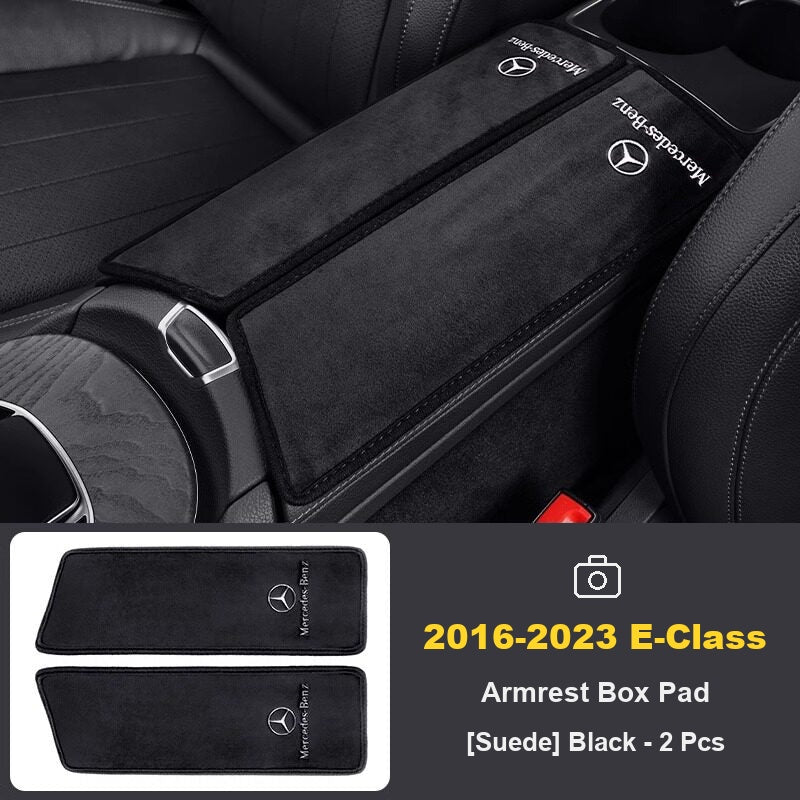 Mercedes-Benz Armrest Box Protector - Leather Interior Trim Cover