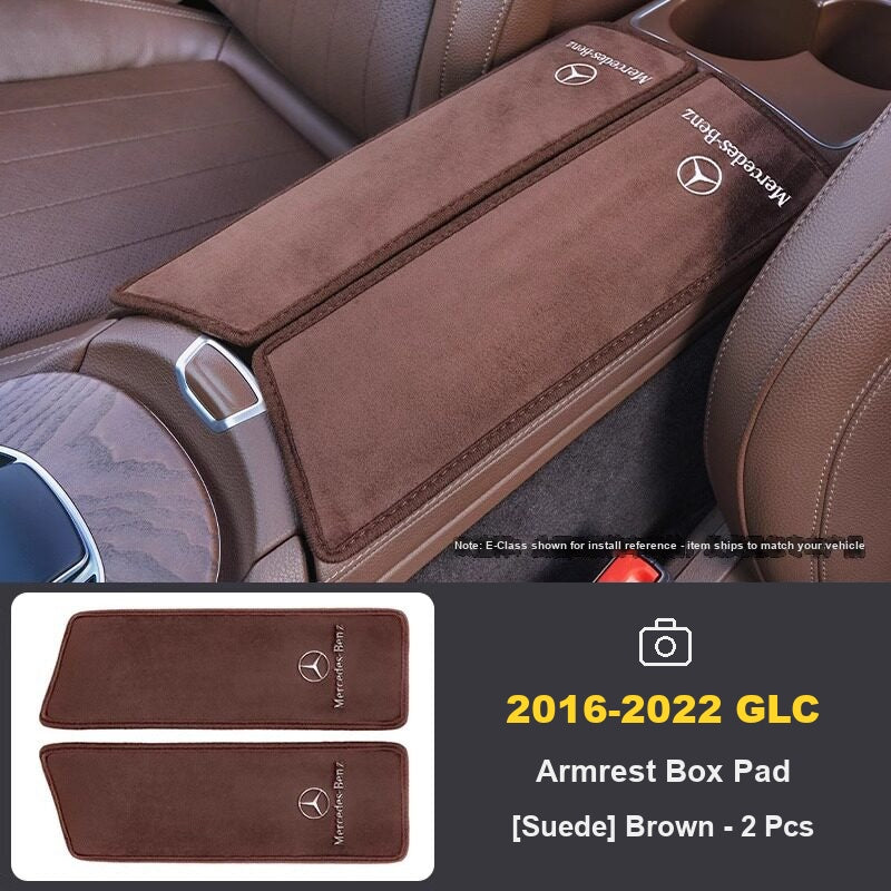 Mercedes-Benz Armrest Box Protector - Leather Interior Trim Cover