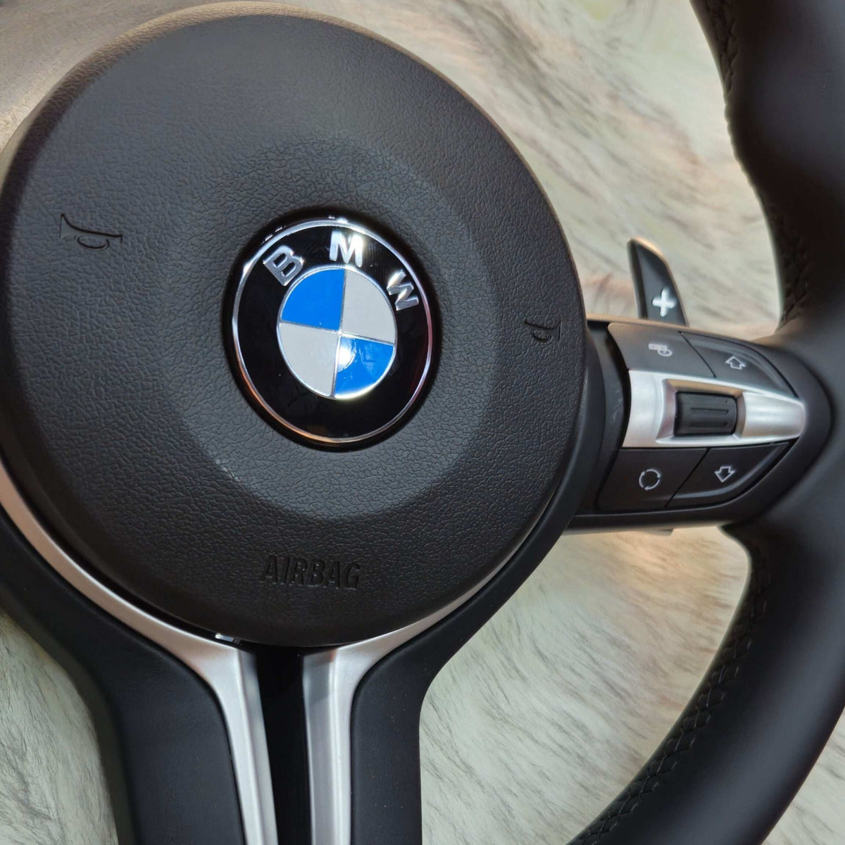 M Sport steering wheel for BMW E60 E70 E61 E71 E53 E90 - airbag and right-hand controls