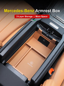 Caja de almacenamiento para reposabrazos Mercedes-Benz