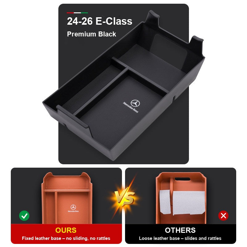 Mercedes-Benz armrest storage box color and model option