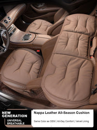 Mercedes-Benz Nappa Leather Seat Cushion - All Season Universal Fit