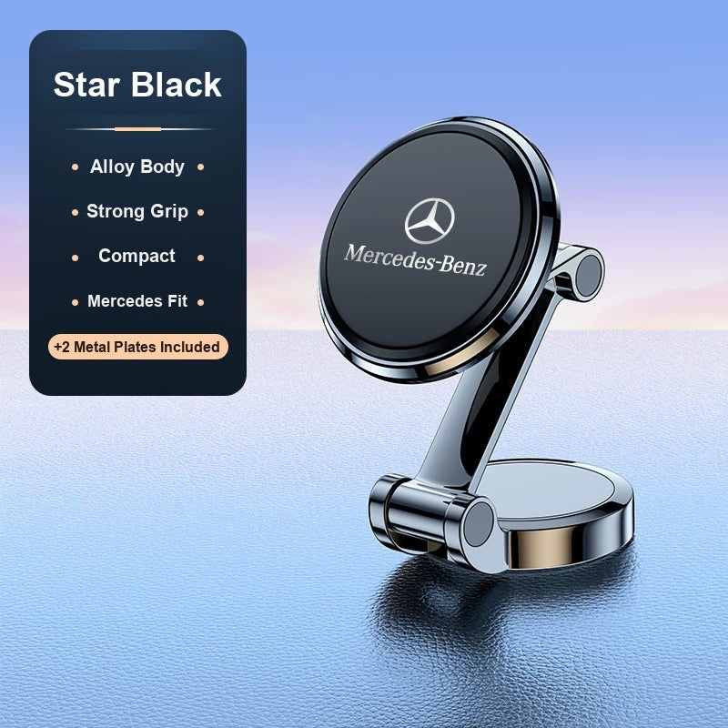 Mercedes-Benz magnetic phone mount in Star Black
