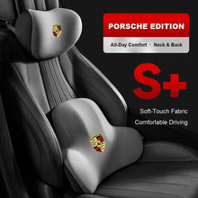 Almohada de reposacabezas y lumbar Porsche Grand Touring – Edición ergonómica de tacto suave