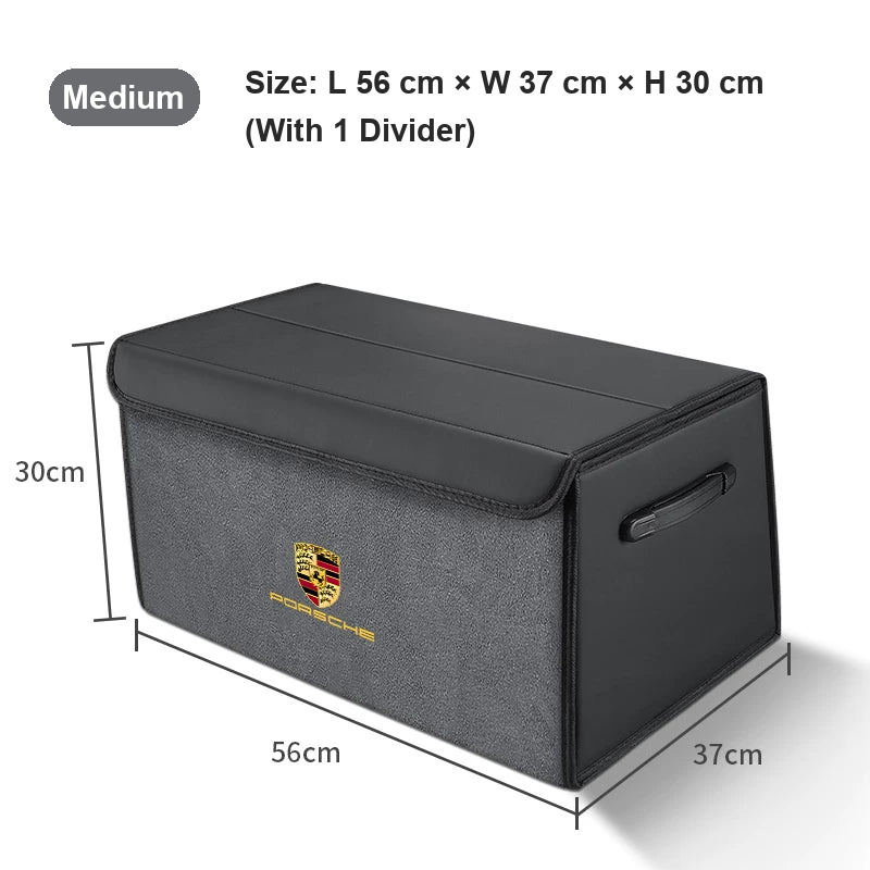 Porsche trunk organizer Medium in Starry Gray