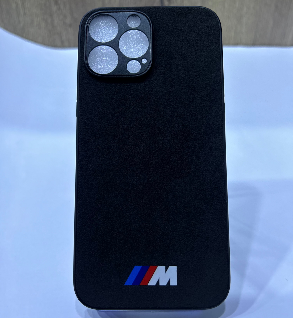 غطاء ألكانتارا BMW M لموديلات آيفون